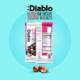 Diablo Chocolate Negro Sin Azúcar Añadido con Avellanas 85g — Miniatura 2