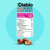 Diablo Chocolate Negro Sin Azúcar Añadido con Avellanas 85g — Miniatura 4