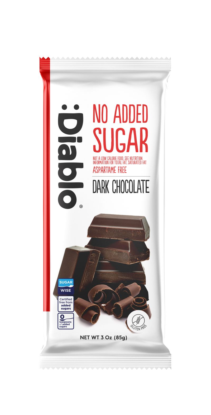 Diablo No Added Sugar Dark Chocolate 85g