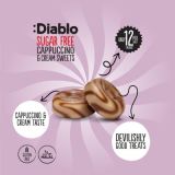 Diablo Bezcukrowe Słodycze Cappuccino i Śmietanka 75g — miniatura 3