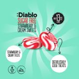 Diablo Sugar Free Strawberry&Cream Sweets 75g — thumbnail 5