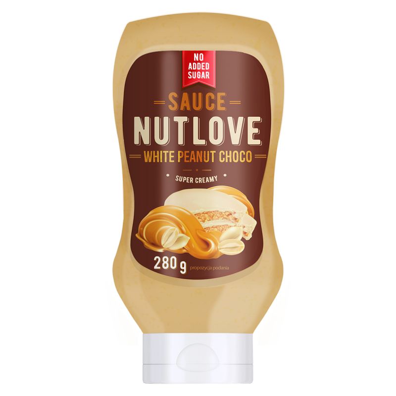 Allnutrition Nutlove White Peanut Choco Sauce 280g