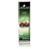 Barra de Chocolate con Leche Cavalier con Stevia 44g — Miniatura 1