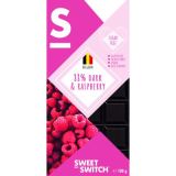 Sweet Switch 88% Dark & Raspberry Chocolate 100g — thumbnail 1