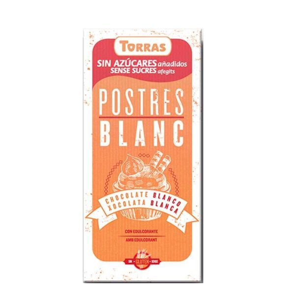 Torras Witte Chocolade 200g