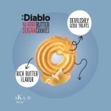 Diablo No Added Sugar Butter Cookies 135g — thumbnail 3