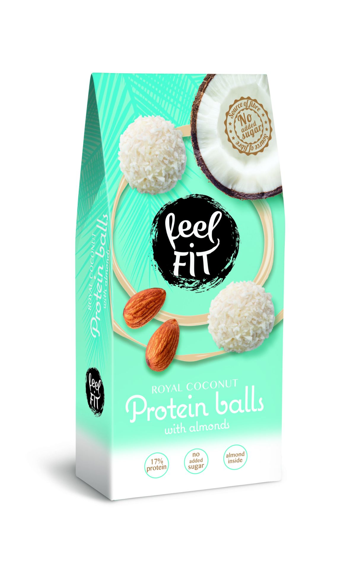 feel FIT Boules de Protéine Royal Coco avec Amandes 63g