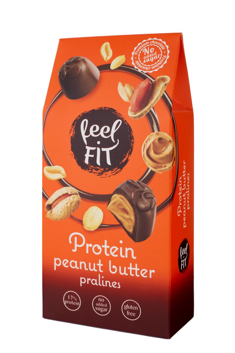 feel FIT Protein Peanut Butter Pralines 66g