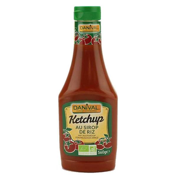 Danival Bio Ketchup di Pomodoro con Sciroppo di Riso 560g