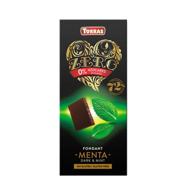 Torras Zero Dark&Mint Chocolate 100g