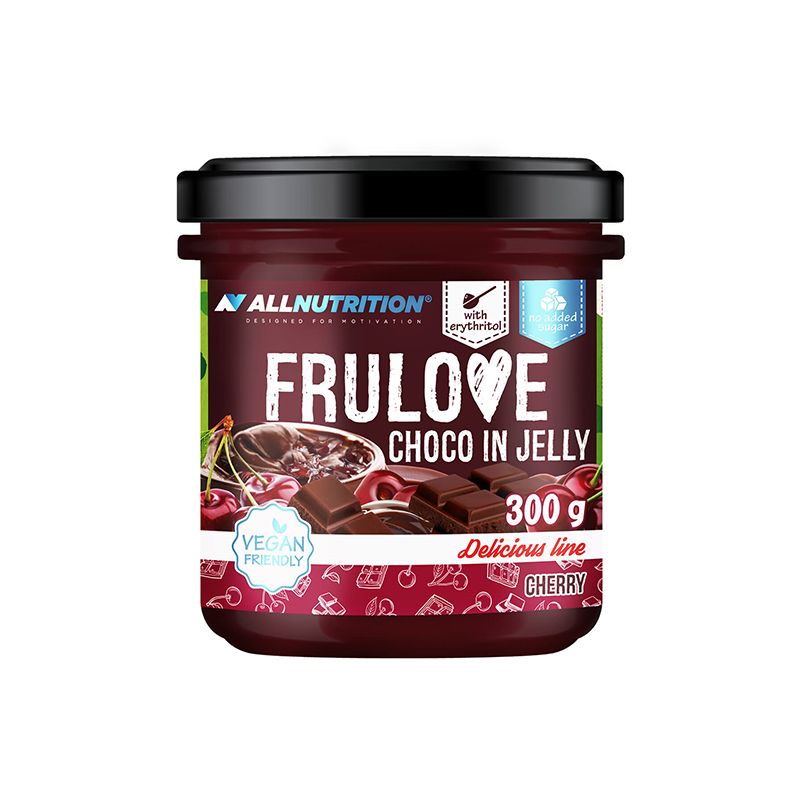 Allnutrition Frulove Choco in Jelly Cherry 300g
