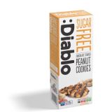 Galletas de cacahuete con chocolate a rayas sin azúcar Diablo 150g — Miniatura 1