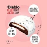 Diablo No Added Sugar Cookies&Cream Milk 128g — thumbnail 3