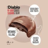 Diablo Galletas de Chocolate con Crema Sin Azúcar Añadido 128g — Miniatura 3