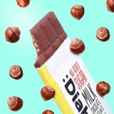 Diablo Chocolate con Leche Stevia Sin Azúcar Añadido con Avellanas 75g — Miniatura 4