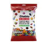 Diablo No Added Sugar Coated Milk Chocolate Buttons 40g — thumbnail 1