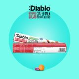 Diablo No Added Sugar Coated Milk Chocolate Buttons with Stevia 22g — thumbnail 2