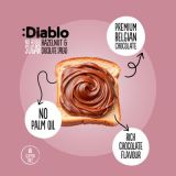 Diablo No Added Sugar Hazelnut & Chocolate Spread 350g — thumbnail 3