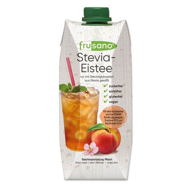 Frusano Stevia Iced Tea Peach 0.5l