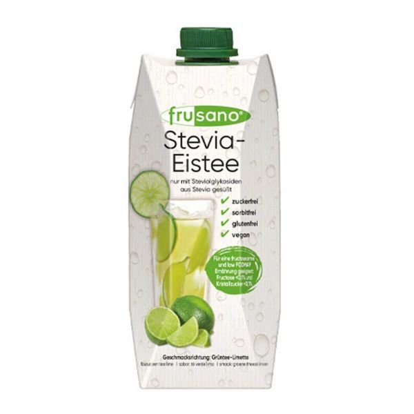 Frusano Stevia Iced Tea Green Tea Lime 0.5l