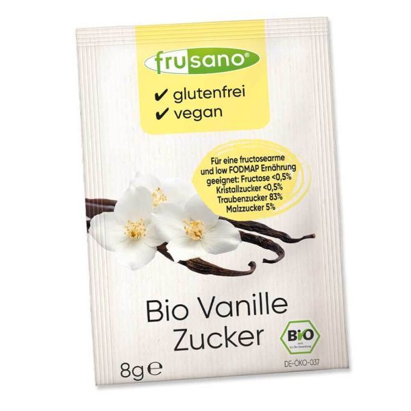 Frusano Organic Vanilla Sugar 8g