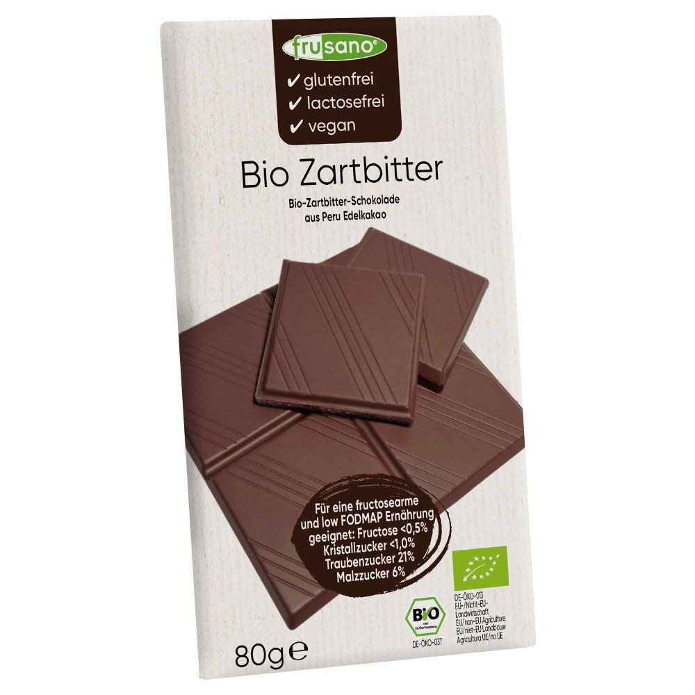 Frusano Organic Dark Chocolate 80g