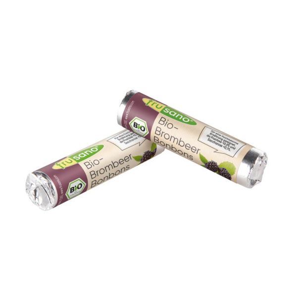 Frusano Bonbons Bio à la Mûre 21g