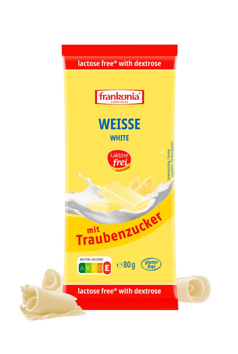 Frankonia Dextrose White Chocolate 80g