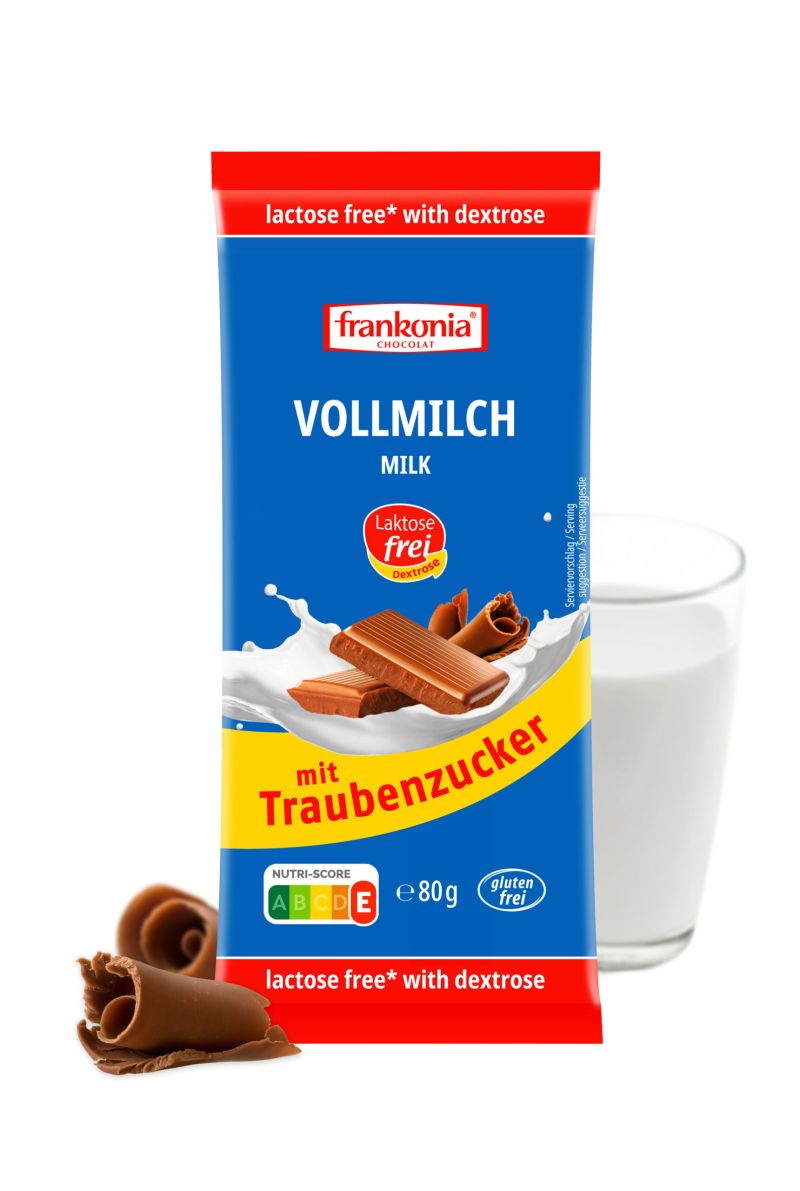 Frankonia Dextrose Whole Milk Chocolate 80g