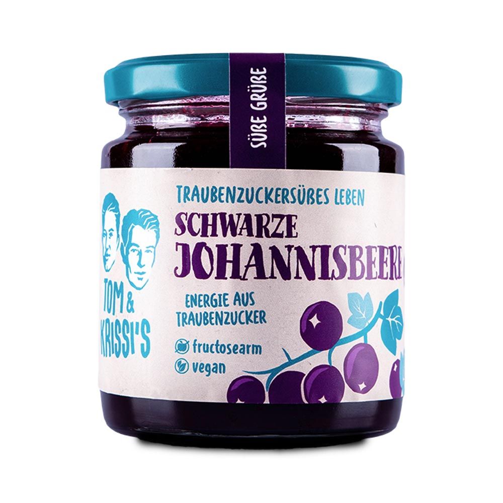 Tom&Krissi's marmellata di frutti di bosco ribes nero 250g
