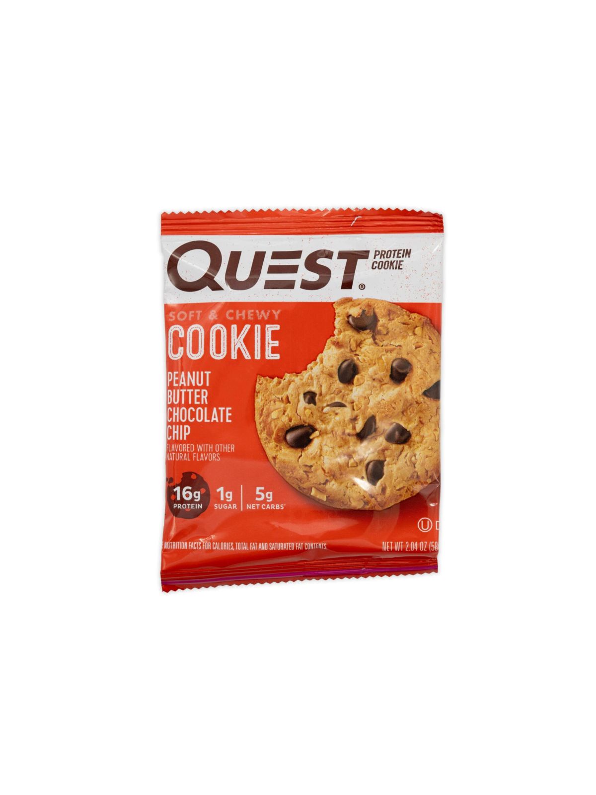 Quest Protein Cookie Pindakaas Chocolade Chip 58g