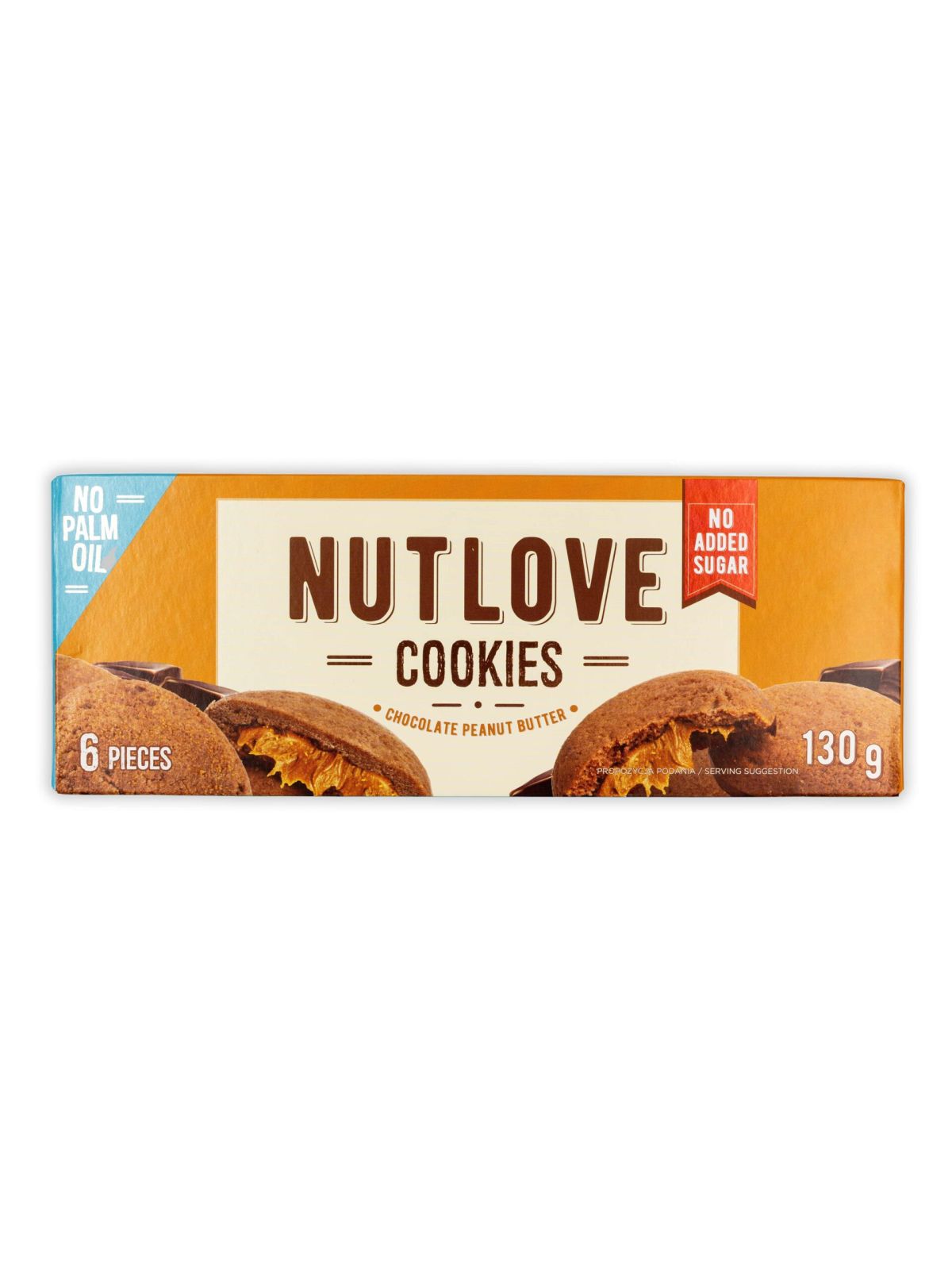 Allnutrition Nutlove Biscotti Cioccolato e Burro di Arachidi 130g