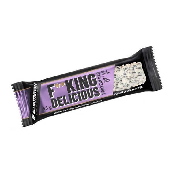 Allnutrition Fitking Delicious Protein Bar Cookie Cream 55g
