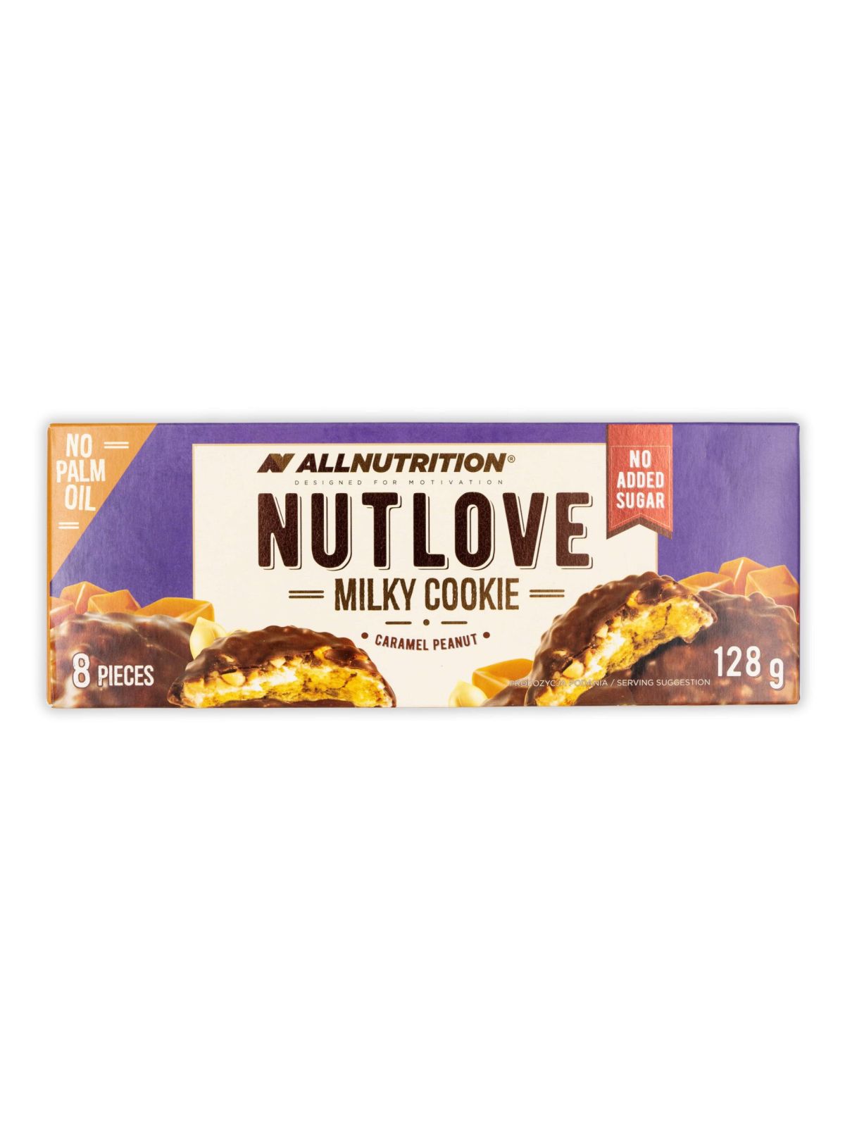 Allnutrition Nutlove Milky Cookie Caramel Peanut 128g