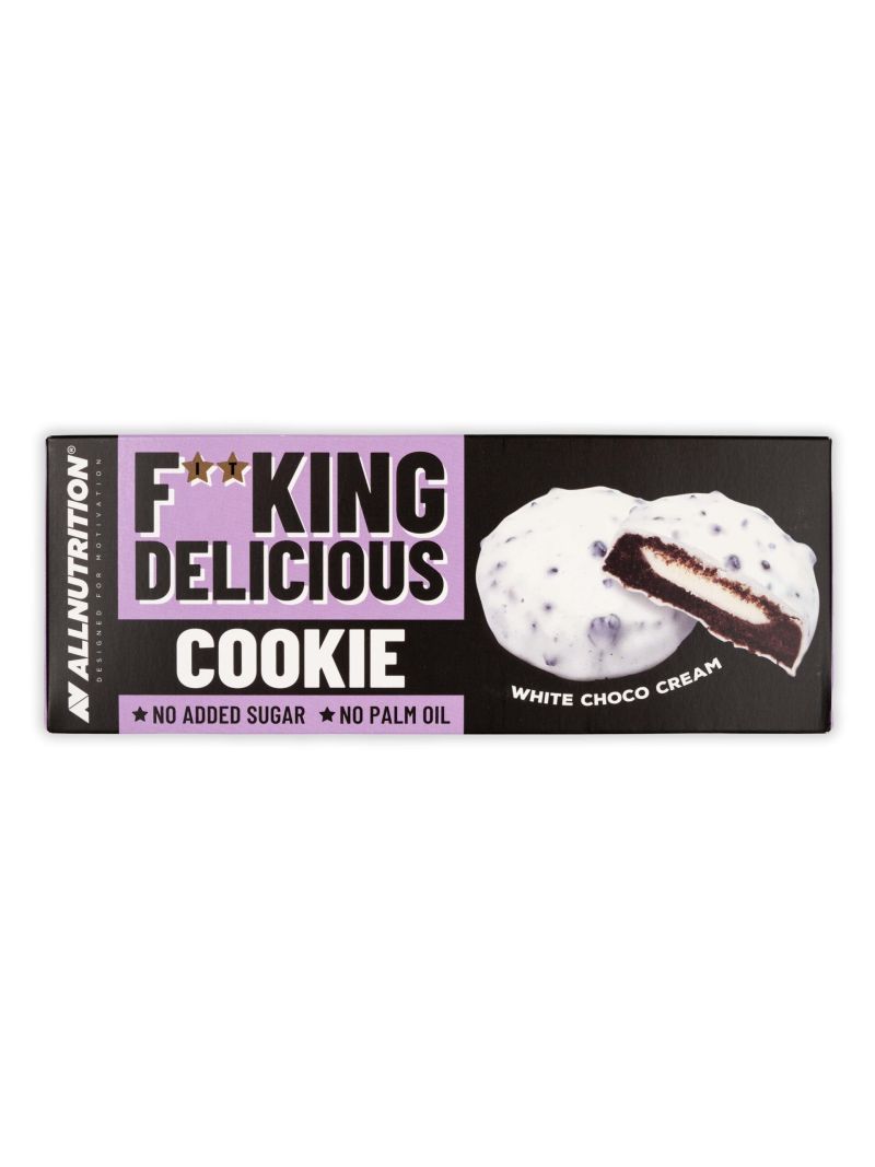 Allnutrition Fitking Galleta Deliciosa Crema de Chocolate Blanco 128g