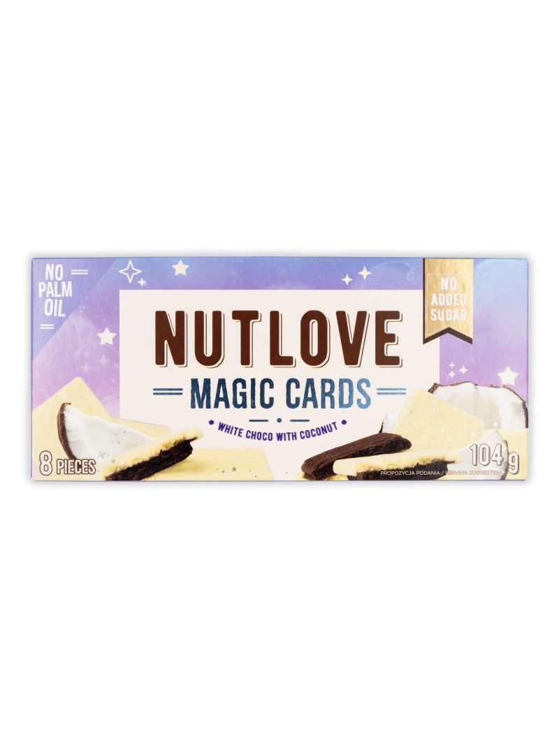 Allnutrition Nutlove Magic Cards White Choco with Coconut 104g