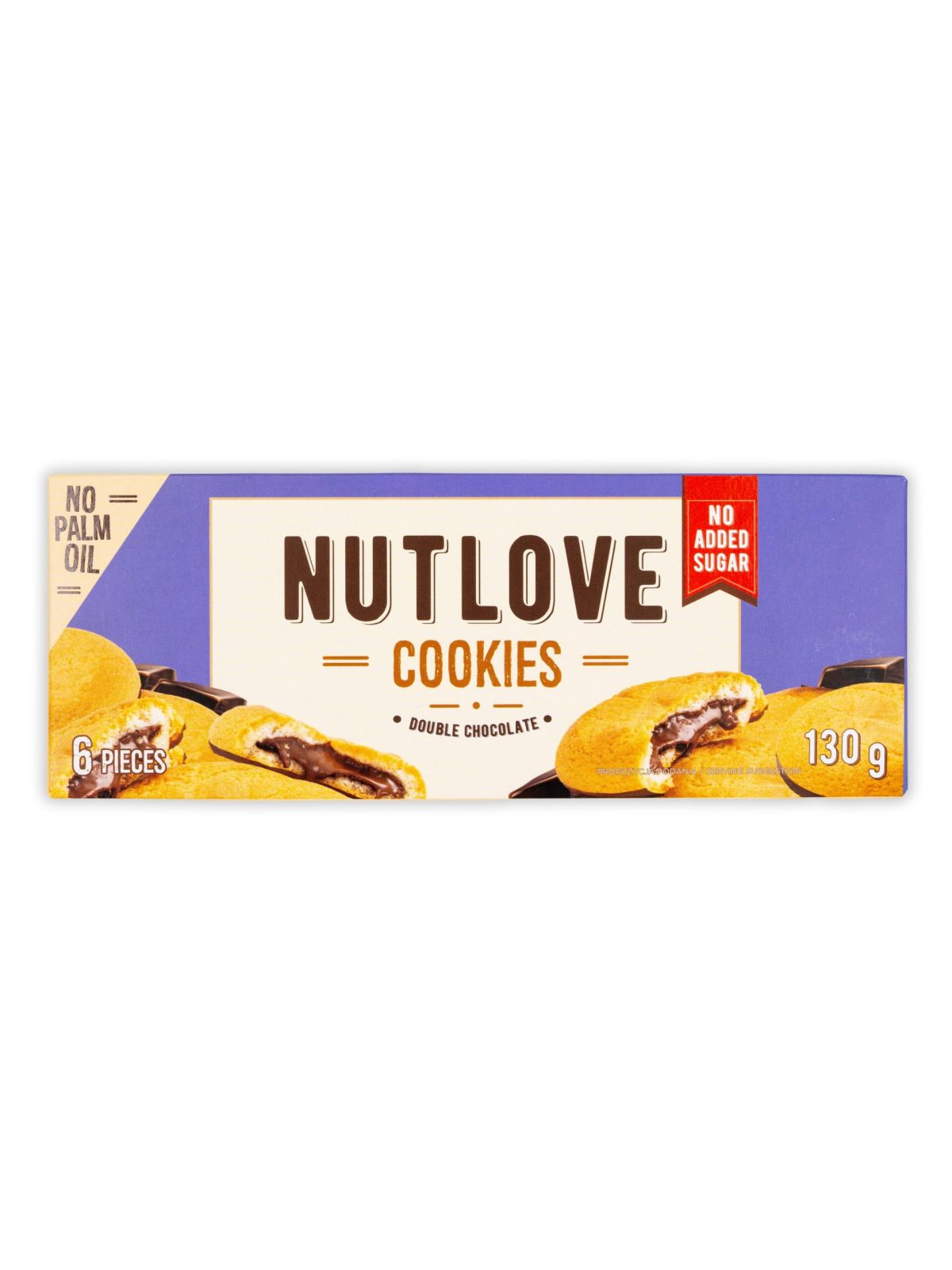 Allnutrition Nutlove Galletas Doble Chocolate 130g