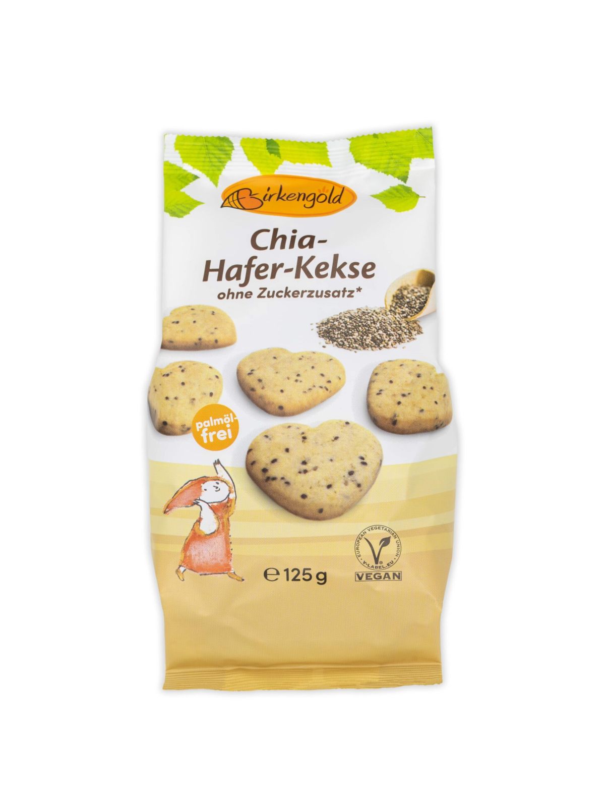 Birkengold Biscuits Chia-Avoine 125g