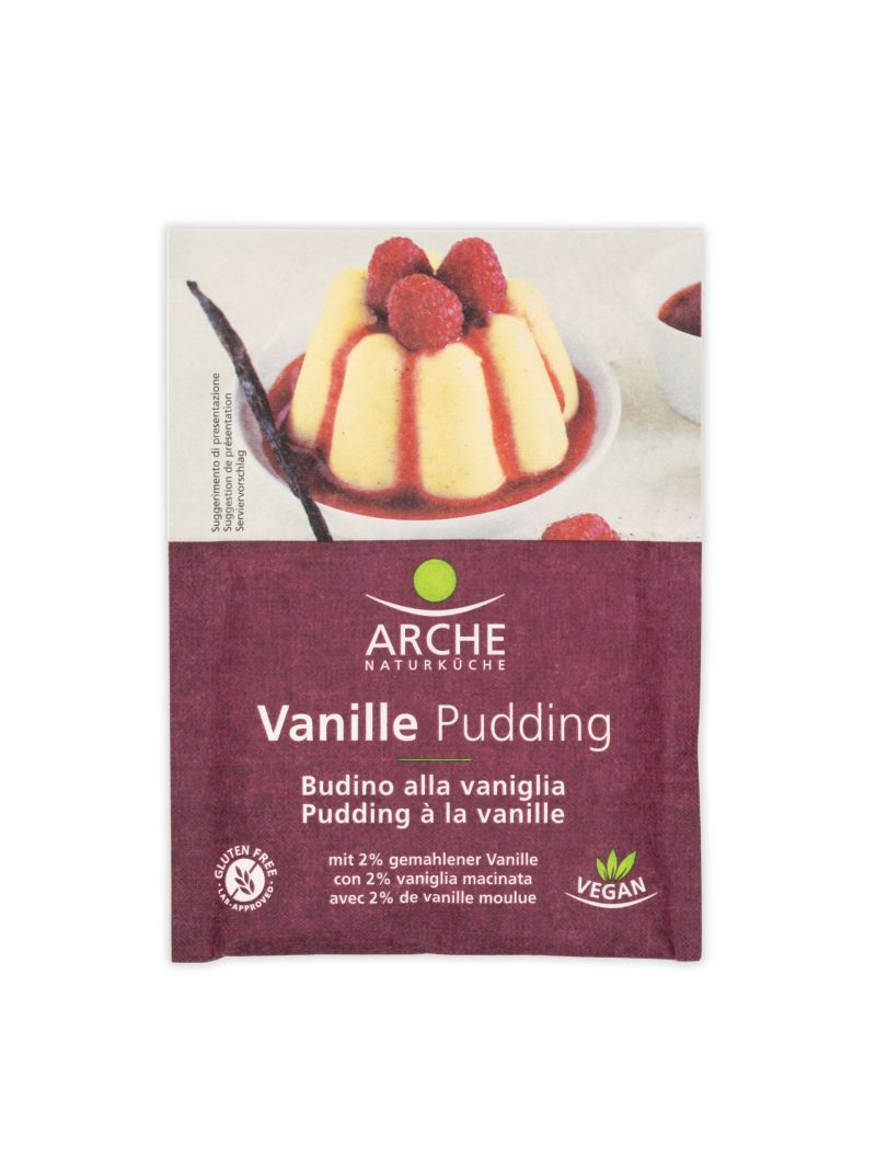 Arche Organic Vanilla Pudding Powder 40g