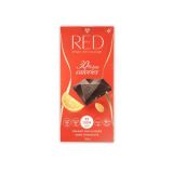 Chocolate negro con naranja y almendra RED 100g — Miniatura 1
