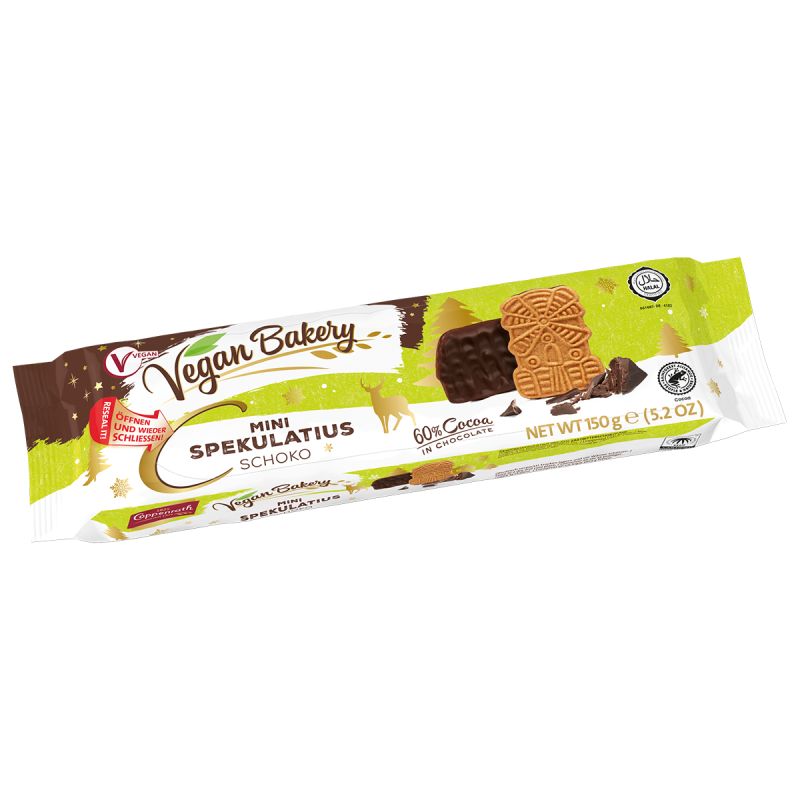 Coppenrath Vegan Bakery Mini Speculoos Chocolate 150g
