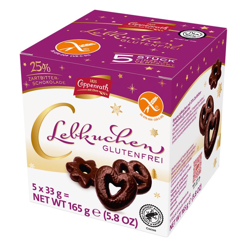 Coppenrath Gingerbread gluten-free 165g