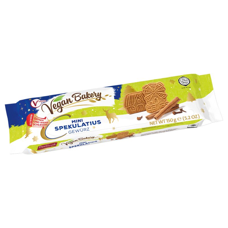 Coppenrath Vegan Bakery Mini Speculoos Spice 150g